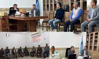 نشست مدیرکل آموزش فنی وحرفه ای خوزستان با کارکنان مرکزایذه
