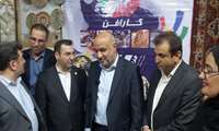 بازدید وزیر تعاون، کار و رفاه اجتماعی از غرفه خوزستان در جشنواره ملی ایران ماهر